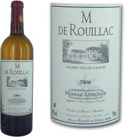 VIN BLANC M de Rouillac Pessac Léognan Blanc 2006