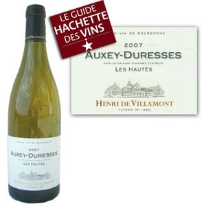 VIN BLANC Villamont Auxey-Duresses 2007 VIN BLANC Villamont Auxey-Duresses 2007