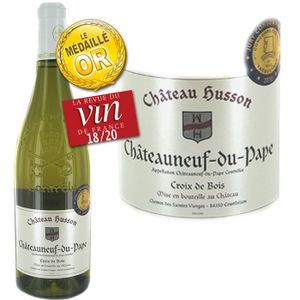 VIN BLANC Château Husson Châteauneuf du Pape blanc 2008 VIN BLANC Château Husson Châteauneuf du Pape blanc 2008