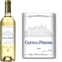 VIN BLANC Château Pérenne Blaye Côtes de Bordeaux 2010