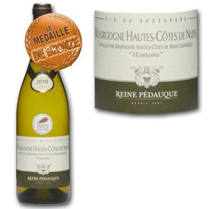 VIN BLANC Reine Pédauque  Hautes Côtes de Nuits 2010