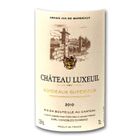 VIN ROUGE Château Luxeuil Bordeaux Supérieur 2010