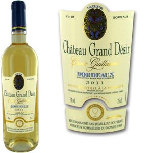 VIN BLANC Grand Désir Bordeaux moelleux 2011