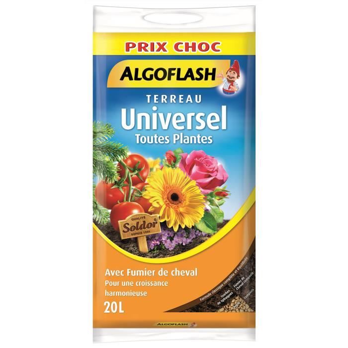 Algoflash Terreau Universel L Prix Choc Achat Vente Terreau