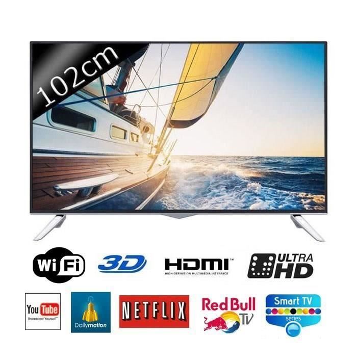 CONTINENTAL EDISON Smart 40300 TV UHD 4K 3D 102cm