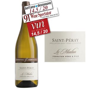 VIN BLANC Dom. Ferraton St Peray 2010 x1 VIN BLANC Dom. Ferraton St Peray 2010 x1