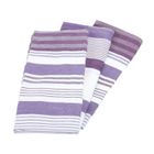 TORCHON - ESSUIE-MAIN Lot de 3 torchons LILAS