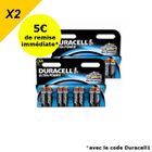  2 Packs Duracell - Pile Alcaline - AA B8 ULTRA