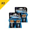 PILE - CHARGEUR 2 Packs Duracell - Pile Alcaline - Dx2 Ultra Power