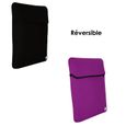 COQUE - HOUSSE White Crew housse ordinateur 17.3'' violette