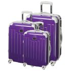  CITY BAG Set de 3 valises trolley 4 roues SMILEY