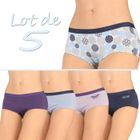 SHORTY DIM Pack boxers X 5 Femme