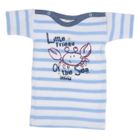 T-SHIRT ABSORBA T-shirt éponge Bleu / Blanc Garçon