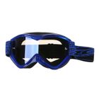 LUNETTES DE CONDUITE - MASQUE RC Lunettes Cross Ecran Irridium Bleu