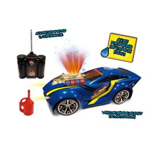 VÉHICULE TERRESTRE Voiture Radicommandée jet d'eau H20 R/C RACER Bleu
