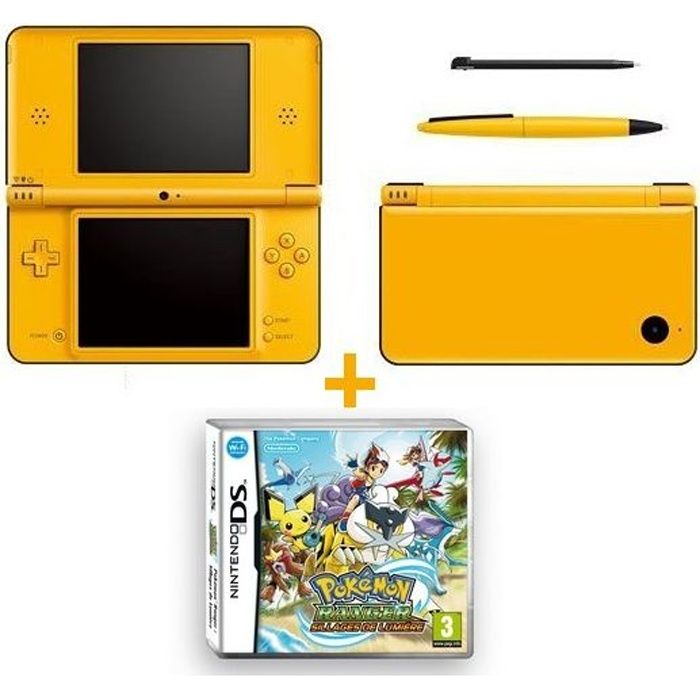 CONSOLE DSi XL Jaune POKEMON RANGER SILLAGES Achat Vente Console