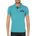 POLO AMERICAN SPIRIT Polo Homme Bleu