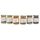 Lot de 6 Toastinelles 80g D de TOULZAC
