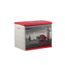 PETIT MEUBLE RANGEMENT  Coffre résine - 260L - Façade décor Londres