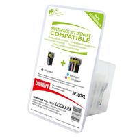 CARTOUCHE IMPRIMANTE Pack de 4 cartouches compatible Lexmark n°100XL