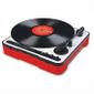 PLATINE VINYLE ION MOBILE LP Red Platine vinyle USB portable