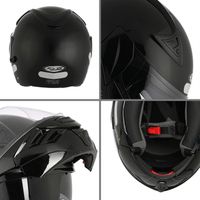 CASQUE - PIECE DETACHEE CASQUE RC Casque Modulable Pulse noir