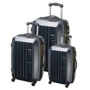 SET DE VALISES TRAVEL WORLD Set de 3 valises trolley GOH