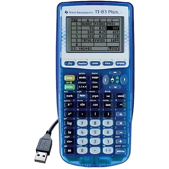 TI 83 Plus.fr Achat / Vente calculatrice Texas Instruments TI