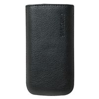 ACCESSOIRES TELEPHONIE SAMSUNG Housse verticale cuir noir