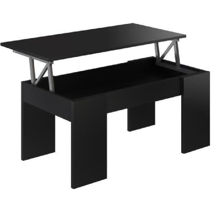 table basse noire