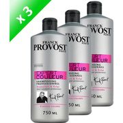 SHAMPOING - DEMELANT FRANCK PROVOST Shampoing 750 ml Expert Couleur x3