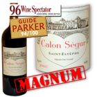 VIN ROUGE Magnum Château Calon Ségur St Estèphe 2009