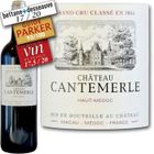 VIN ROUGE Château Cantemerle Haut Médoc 2010