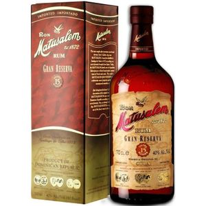 RHUM Rhum Matusalem Gran Reserva 15 ans Solera Blender RHUM Rhum Matusalem Gran Reserva 15 ans Solera Blender