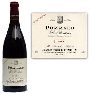 VIN ROUGE Gaunoux Perrières Pommard 1998 VIN ROUGE Gaunoux Perrières Pommard 1998