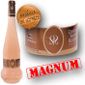 VIN ROSE Magnum Cht. Ste. Roseline "Lampe Méduse" Rosé 2011