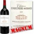 VIN ROUGE Magnum "Les Rochers Mirande" Montagne St Em. 2009
