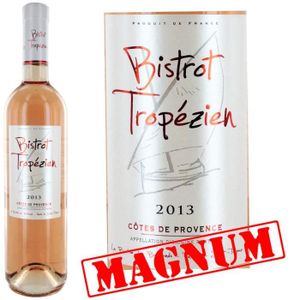VIN ROSE Mag. Bistrot Tropézien 2013 Côtes de Provence Rosé VIN ROSE Mag. Bistrot Tropézien 2013 Côtes de Provence Rosé