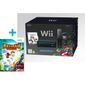 CONSOLES PACK WII NOIR MARIO KART+RAYMAN ORIGINS