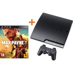 PLAYSTATION 3 CONSOLE PS3 160 Go + MAX PAYNE 3