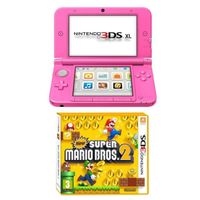 Pack Console 3DS XL + Jeu New Super Mario Bros 2 Pack Console 3DS XL + Jeu New Super Mario Bros 2