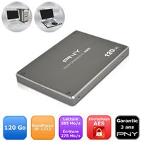 DISQUE DUR SSD PNY 120Go SSD 2,5" MLC
