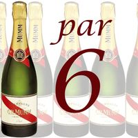 CHAMPAGNE Mumm Brut x6