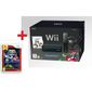 CONSOLES PACK WII NOIR MARIO KART + SUPER MARIO GALAXY