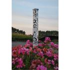 BALISE - BORNE SOLAIRE - BATON LUMINEUX Tube solaire en inox+diffuseur en ppa déco baroqu