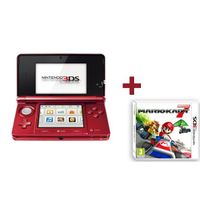 CONSOLES 3DS ROUGE METAL + MARIO KART 3D