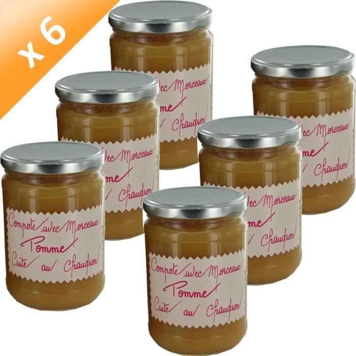 LUCIEN Bocaux Compote de Pomme (x6) Achat / Vente compote 6