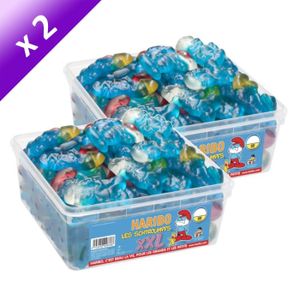 CONFISERIE DE SUCRE HARIBO Schtroumpf 210 Pièces  (x2)