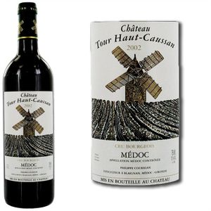 VIN ROUGE Château Tour Haut Caussan 2002 VIN ROUGE Château Tour Haut Caussan 2002