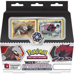 JEUX DE CARTE Kit Pokemon 2 joueurs Noir & Blanc